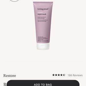 Living proof hair restore repair mask